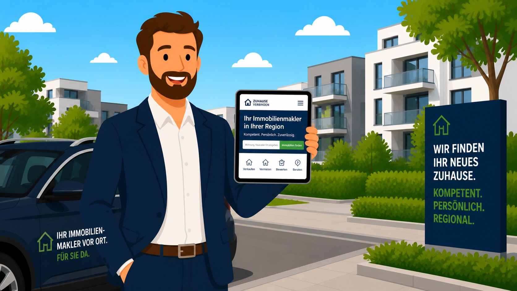 Online Marketing für Immobilienmakler