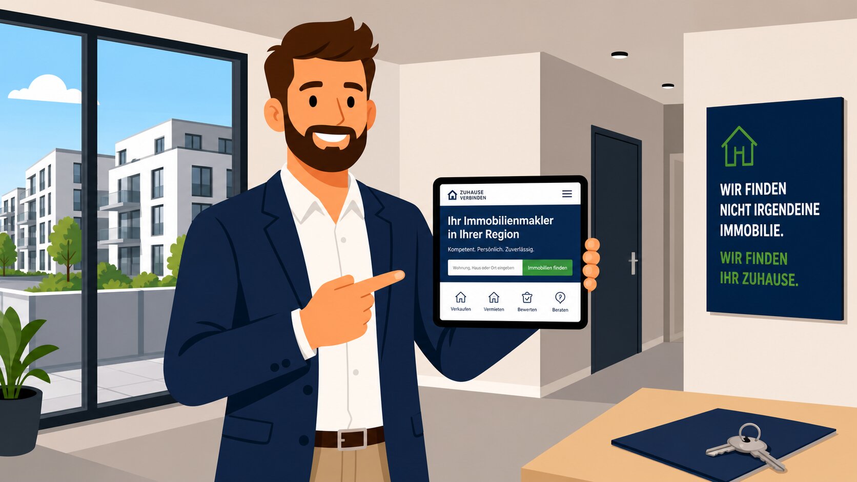Webdesign für Immobilienmakler